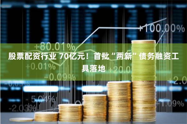 股票配资行业 70亿元！首批“两新”债务融资工具落地